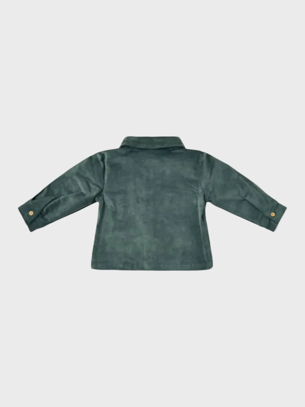 Camicia Bimbo Verde CL25091073 by LITTLE DUTCH