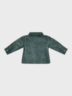 Camicia Bimbo Verde CL25091073 by LITTLE DUTCH