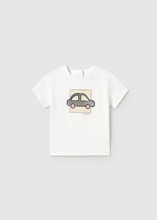 T-shirt Bimbo Bianco 1052/92 by MAYORAL