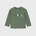 T-shirt Bimbo Verde 108/31 by MAYORAL
