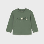 T-shirt Bimbo Verde 108/31 by MAYORAL