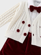 Completo Cerimonia Bimbo Rosso ECR0069I
