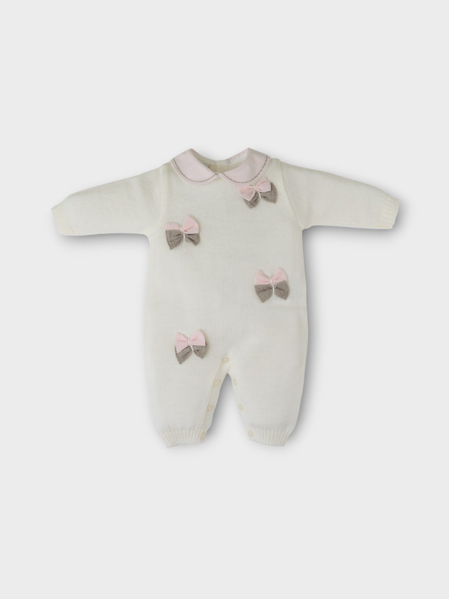 Coordinato nascita Neonata VANIGLIA IN4390 -  NANU' BABY