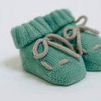 Babbucce Neonato Verde TEDDY BEAR/721-V by BABY LORD