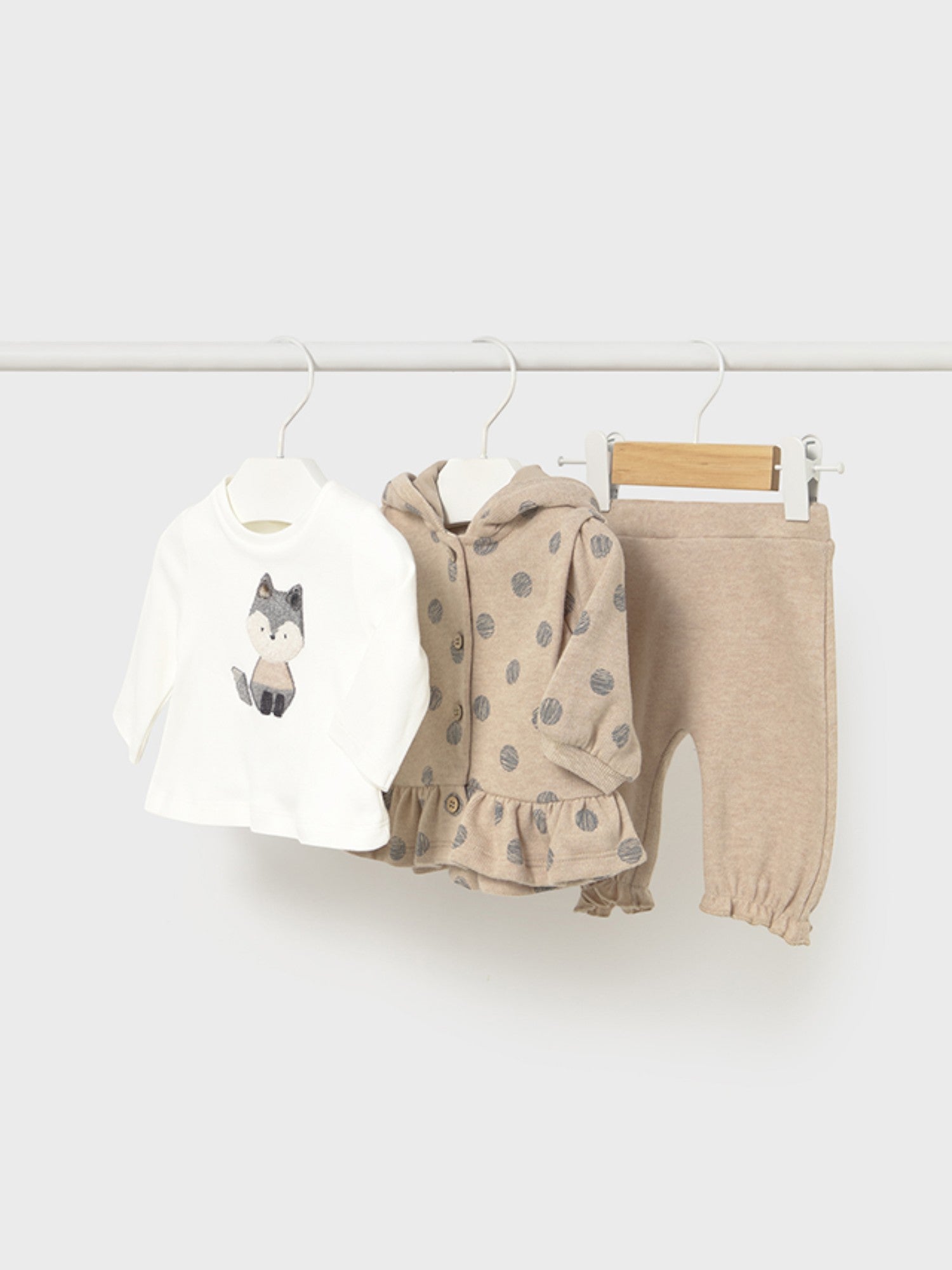 Completo Bimba Beige 2608/14 -  NANU' BABY