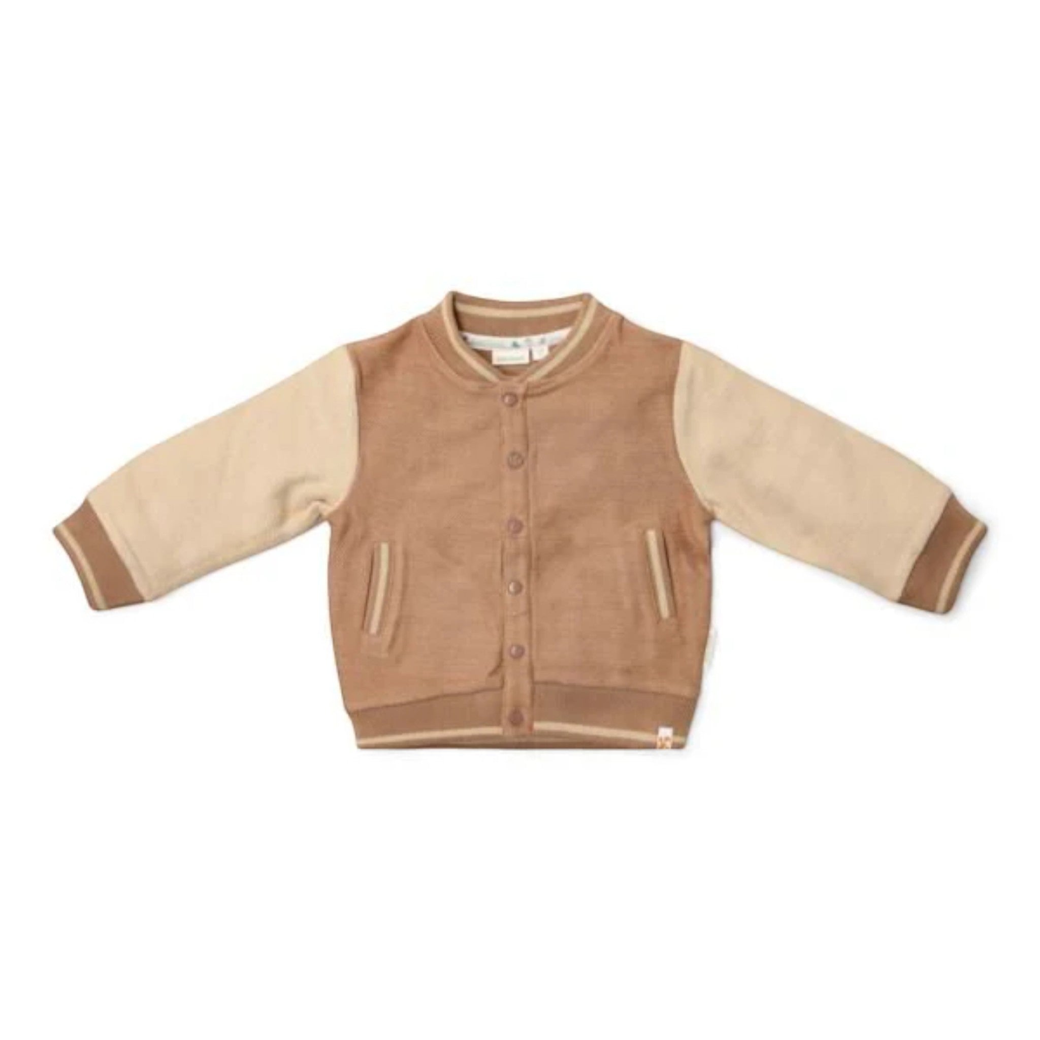 Cardigan lavorato a maglia- Amici della Foresta Bimbo Marrone CL25092104