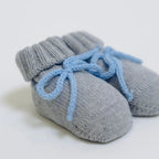 Babbucce Neonato Grigio CAVALLINO/706 by BABY LORD