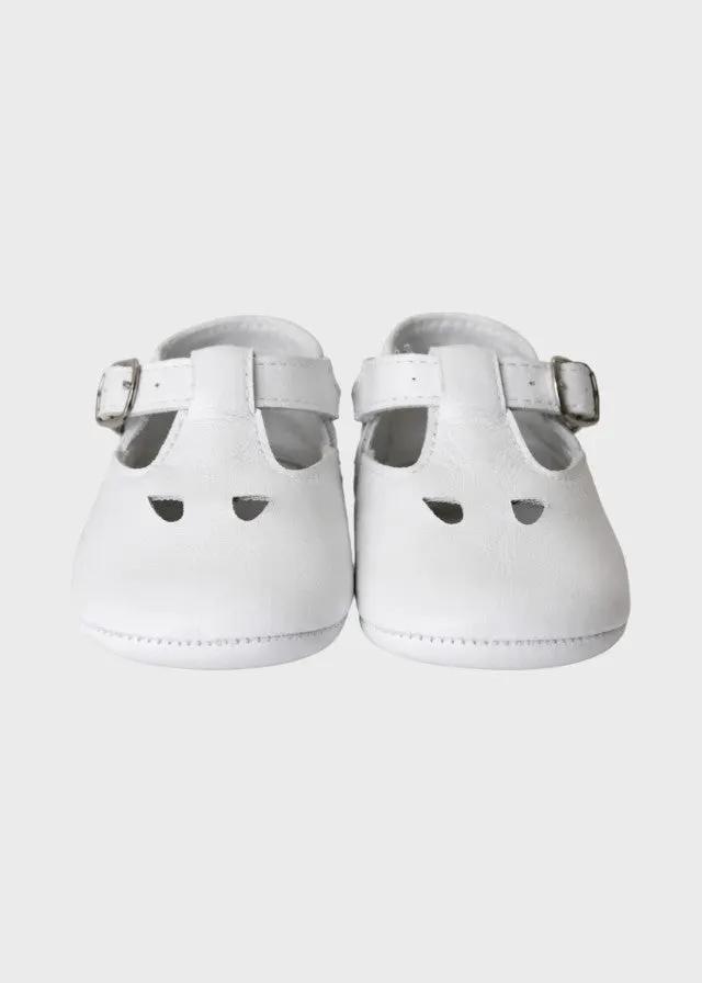 Scarpette Bimbo Bianco SM4192/T001/B by AMBARABA'