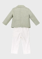 Completo Cerimonia Bimbo Verde MN568443/4883 by COLORICHIARI