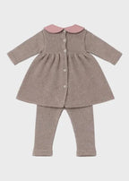 Completo nascita Neonata Avorio FIOCCO 484 by BABY LORD