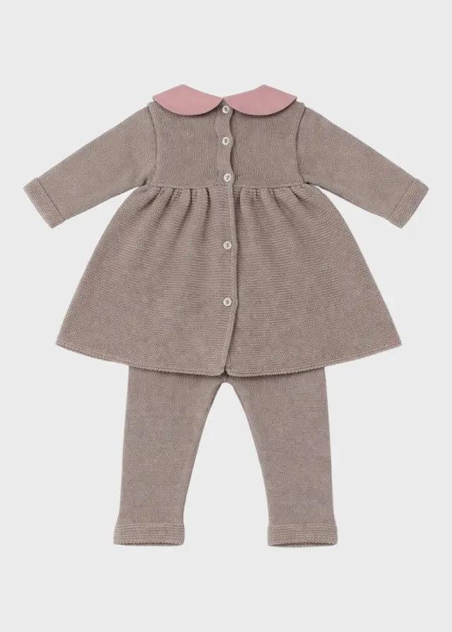Completo nascita Neonata Avorio FIOCCO 484 by BABY LORD
