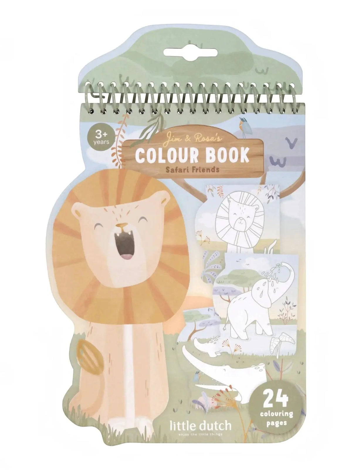 Libro da colorare Multicolore BT126907 by LITTLE DUTCH