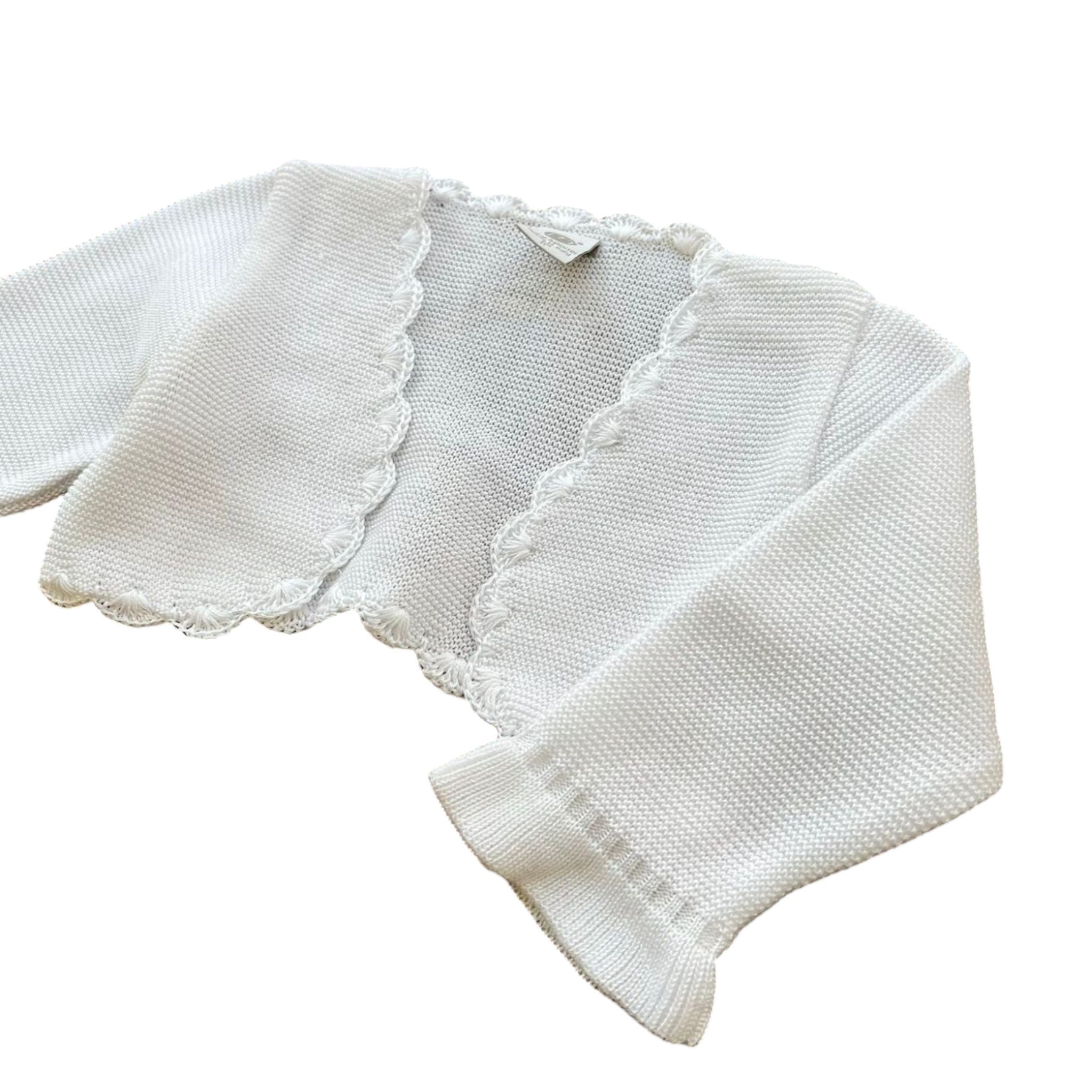Giacchina Bimba BIANCO EN82345