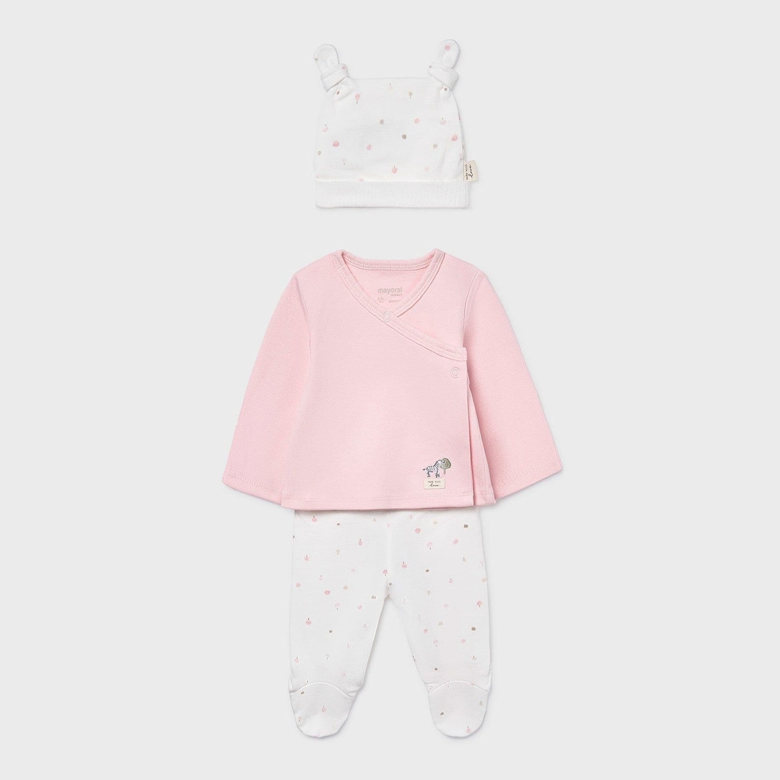 Completo nascita Neonata Rosa 9980/38 -  NANU' BABY