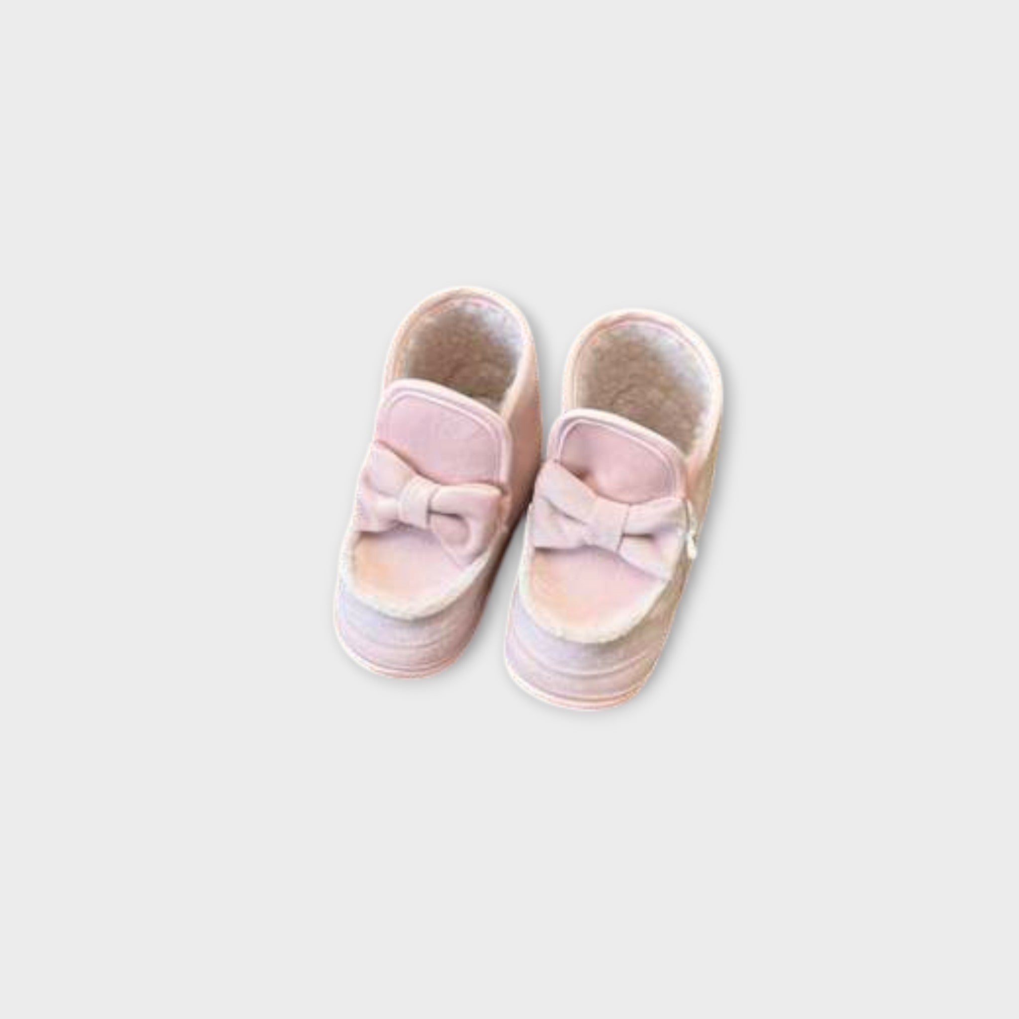Stivaletti Bimba ROSA Velluto Ecopelliccia - AMBARABA'