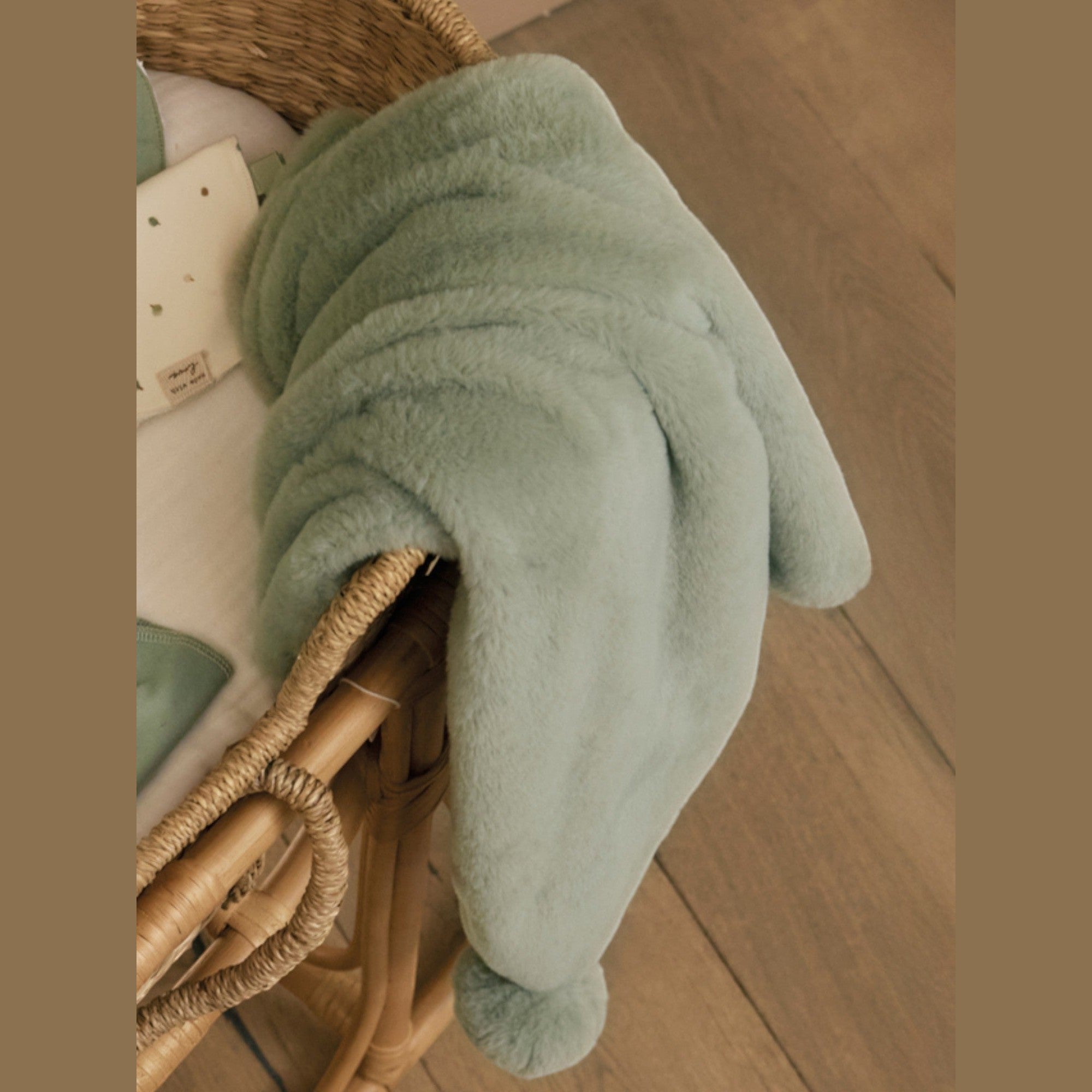 Coperta Neonata Verde 9955/56 -  NANU' BABY