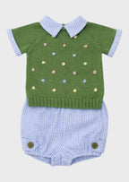 Completo Bimbo Verde WABI-SABI 0853/45 by MARTA Y PAULA