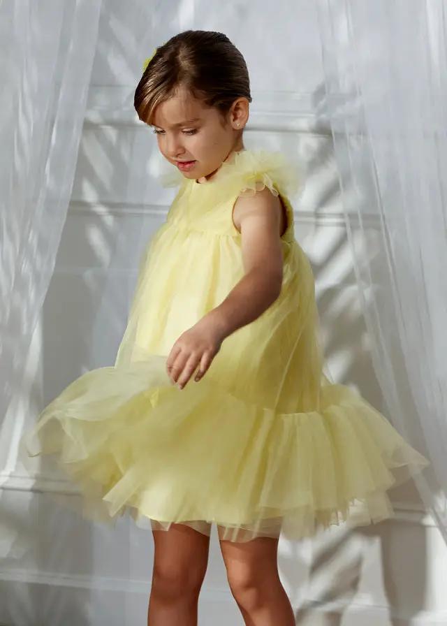 Abito Bimba Giallo 5039/68 by ABEL & LULA
