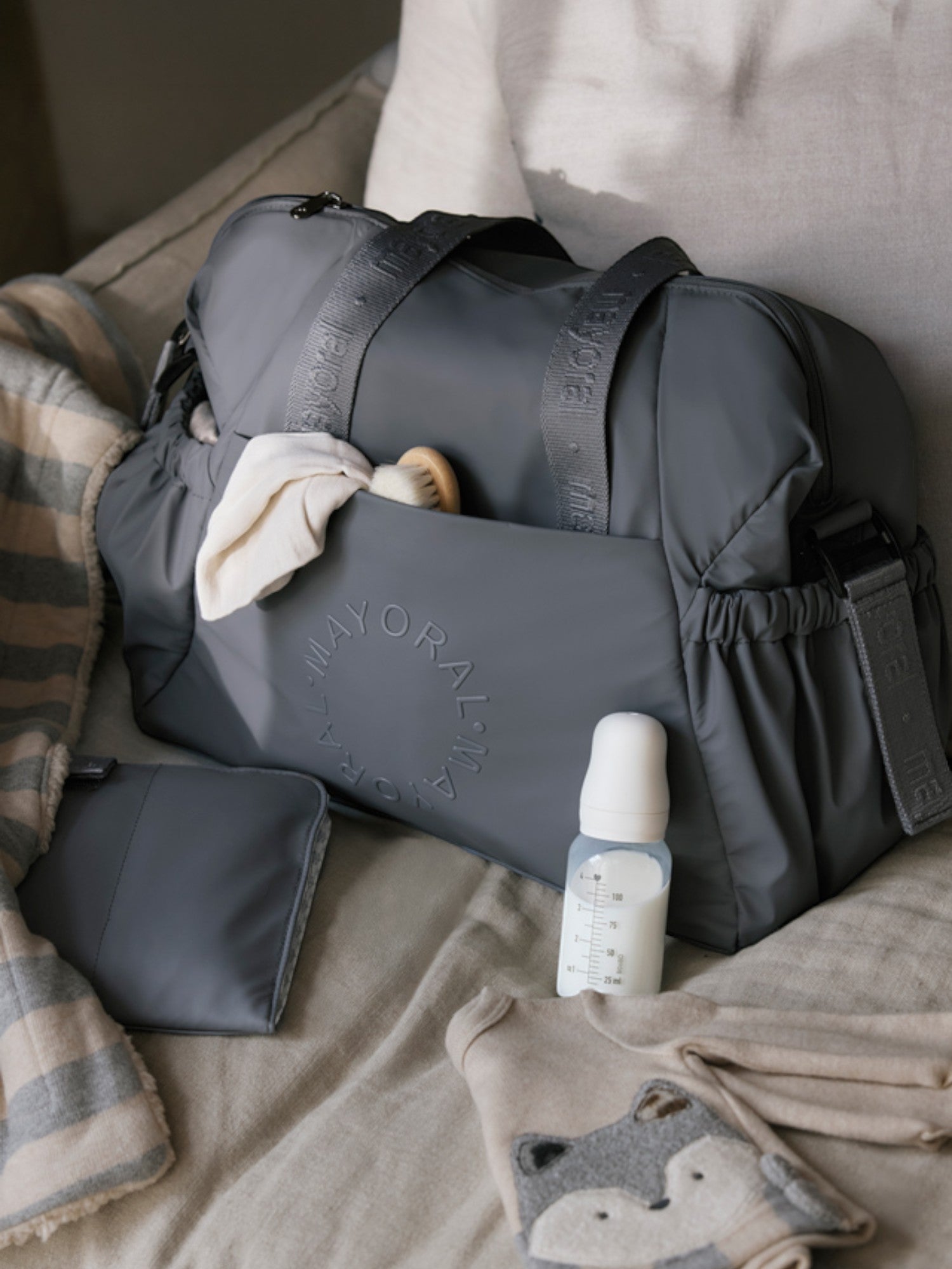 Borsa grande  Grigio 19967/69 -  NANU' BABY