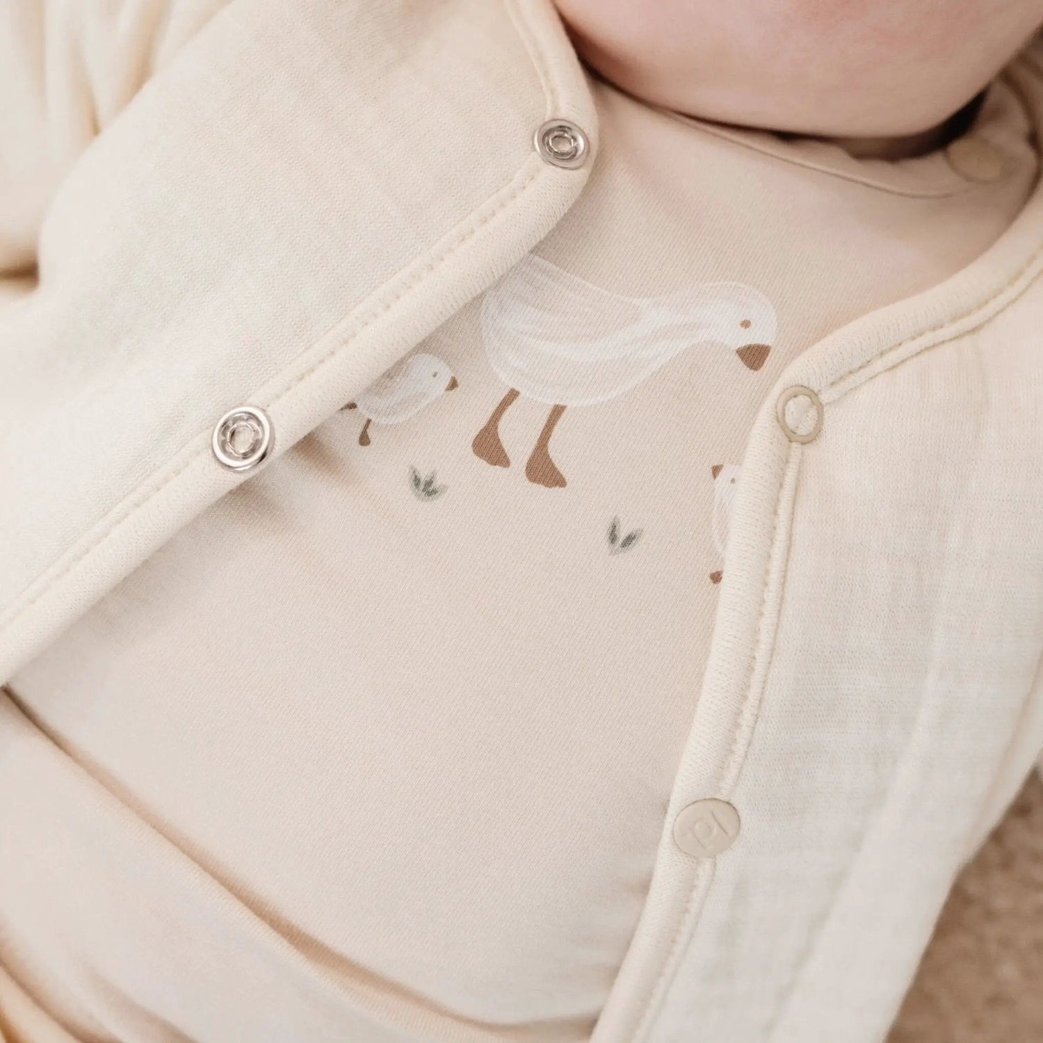 Maglia Neonato Avorio CL25291001 by LITTLE DUTCH