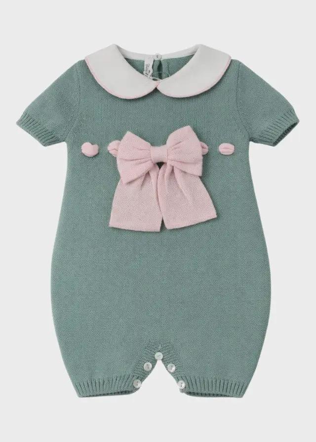 Tutina Neonata Verde FIOCCO 355/V by BABY LORD