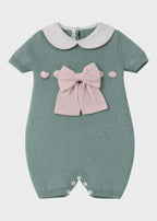 Tutina Neonata Verde FIOCCO 355/V by BABY LORD