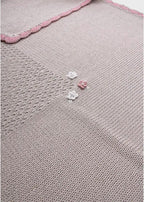 Coperta Neonata Tortora NAIME/CO-T by PICCOLA GIUGGIOLA