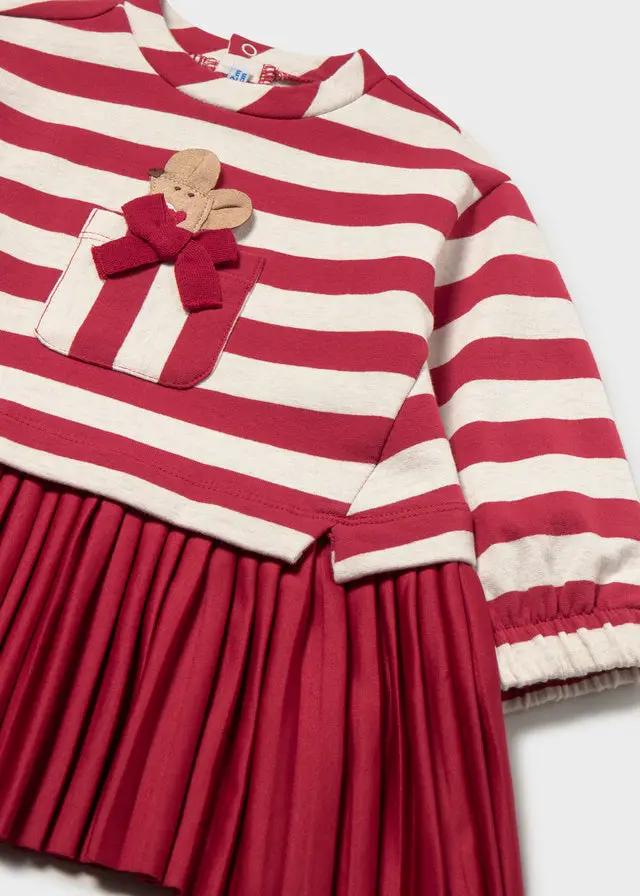 Abito Bimba Rosso 2901/74 by MAYORAL