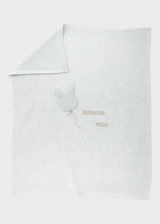 Coperta Neonato Verde EB5480 by MARLU'