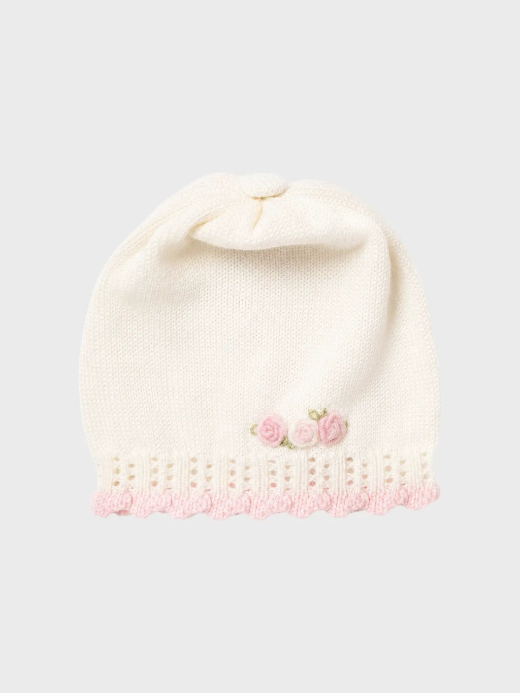 Cuffia Neonata Vaniglia IS2771BT by MARLU'