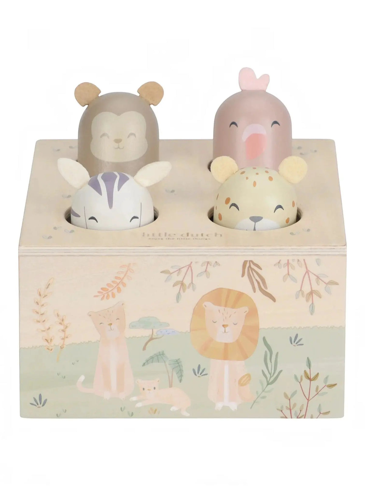Gioco pop-up in legno Multicolore LD7465 by LITTLE DUTCH