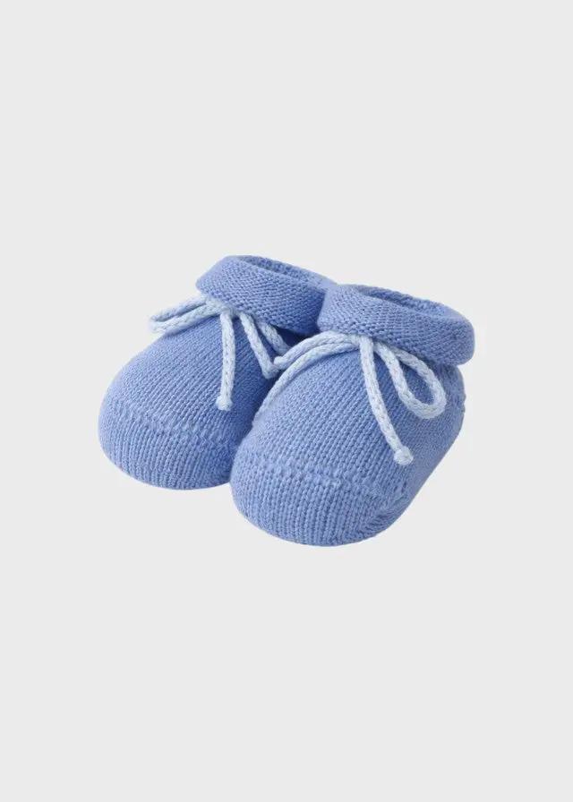 Babbucce Neonato Cielo ORSETTO CUORE 751 by BABY LORD