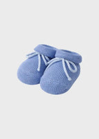 Babbucce Neonato Cielo ORSETTO CUORE 751 by BABY LORD