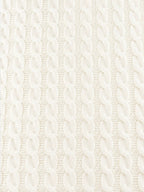 Coperta Neonato Bianco TRECCIA 123/30 by BABY LORD