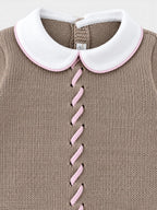 Tutina Neonata Beige LT/1315 by SARTORIA DEI PICCOLI