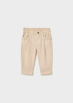 Pantaloni Bimba Avorio 2553/22 by MAYORAL