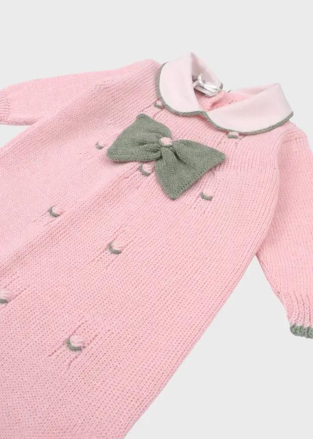 Tutina Neonata Rosa BRINDISI 1792 by PICCOLA GIUGGIOLA