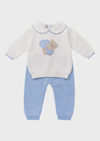 Completo nascita Neonato Cielo ORSETTO CUORE 576 by BABY LORD