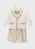 Completo Cerimonia Bimbo Panna B3416/307 by BABY A