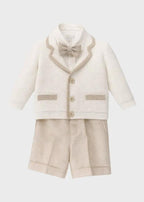 Completo Cerimonia Bimbo Panna B3416/307 by BABY A
