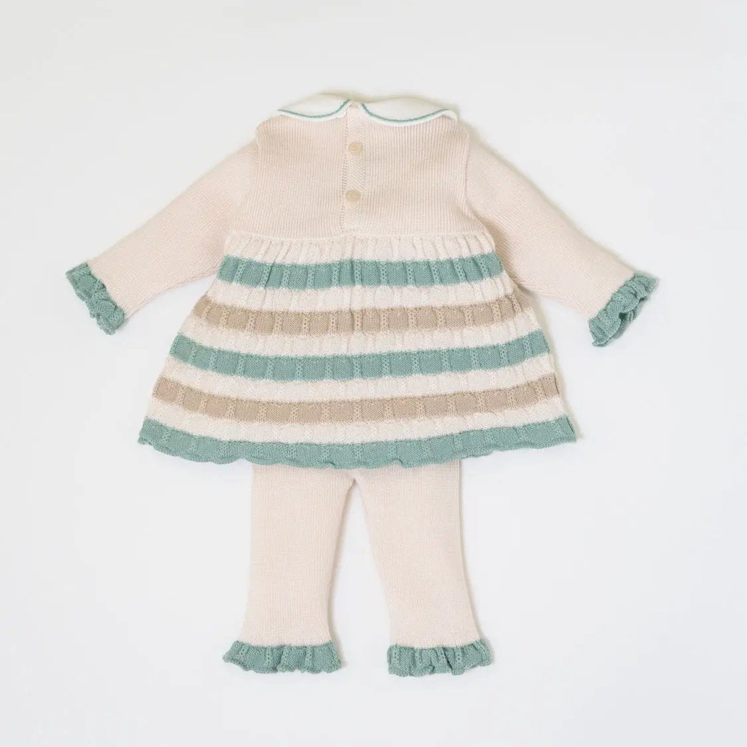 Completo nascita Neonata Verde IN2319/V by MARLU'
