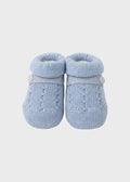 Babbucce Neonato Cielo TRECCE 756/C by BABY LORD