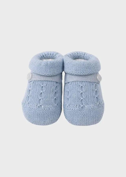 Babbucce Neonato Cielo TRECCE 756/C by BABY LORD