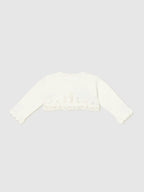 Giacca Bimba Ecru 1377 by MAYORAL