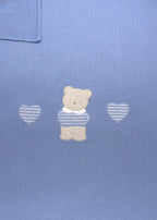 Coperta Neonato Azzurro TEDDY 198/A by BABY LORD