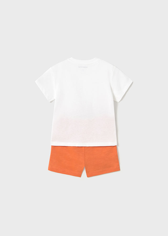 Completo Bimbo Arancione 1656/24 by MAYORAL