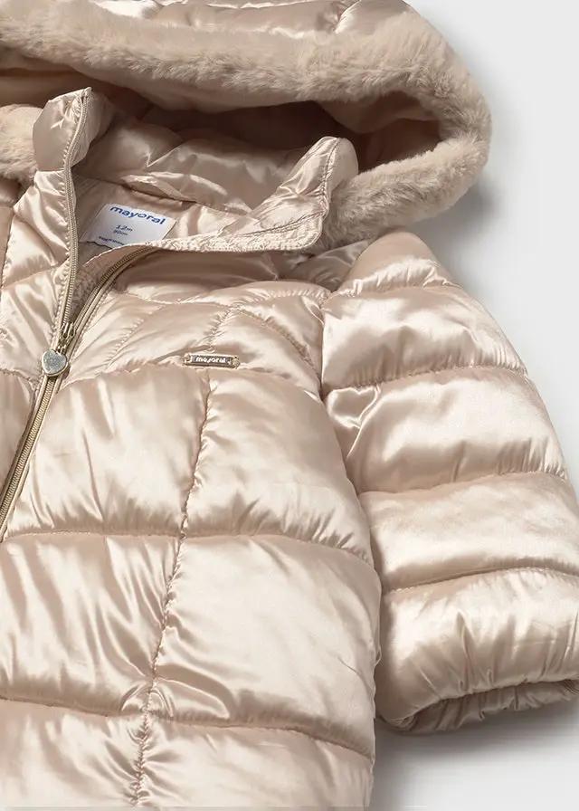Cappotto Bimba Beige 2436/55 by MAYORAL