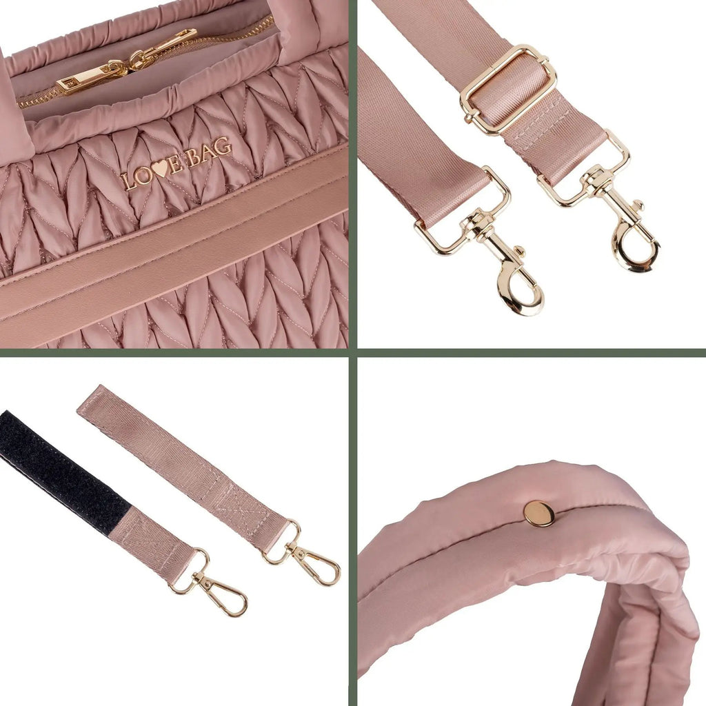 Borsa Rosa BORSA OVALE ROSA by LOVE BAG