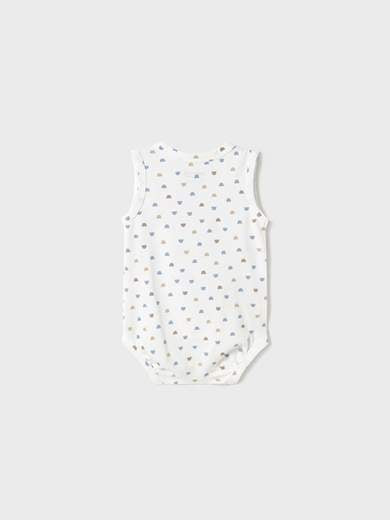 Body manica smanicata Neonato AZZURRO 1702 /A -  NANU' BABY