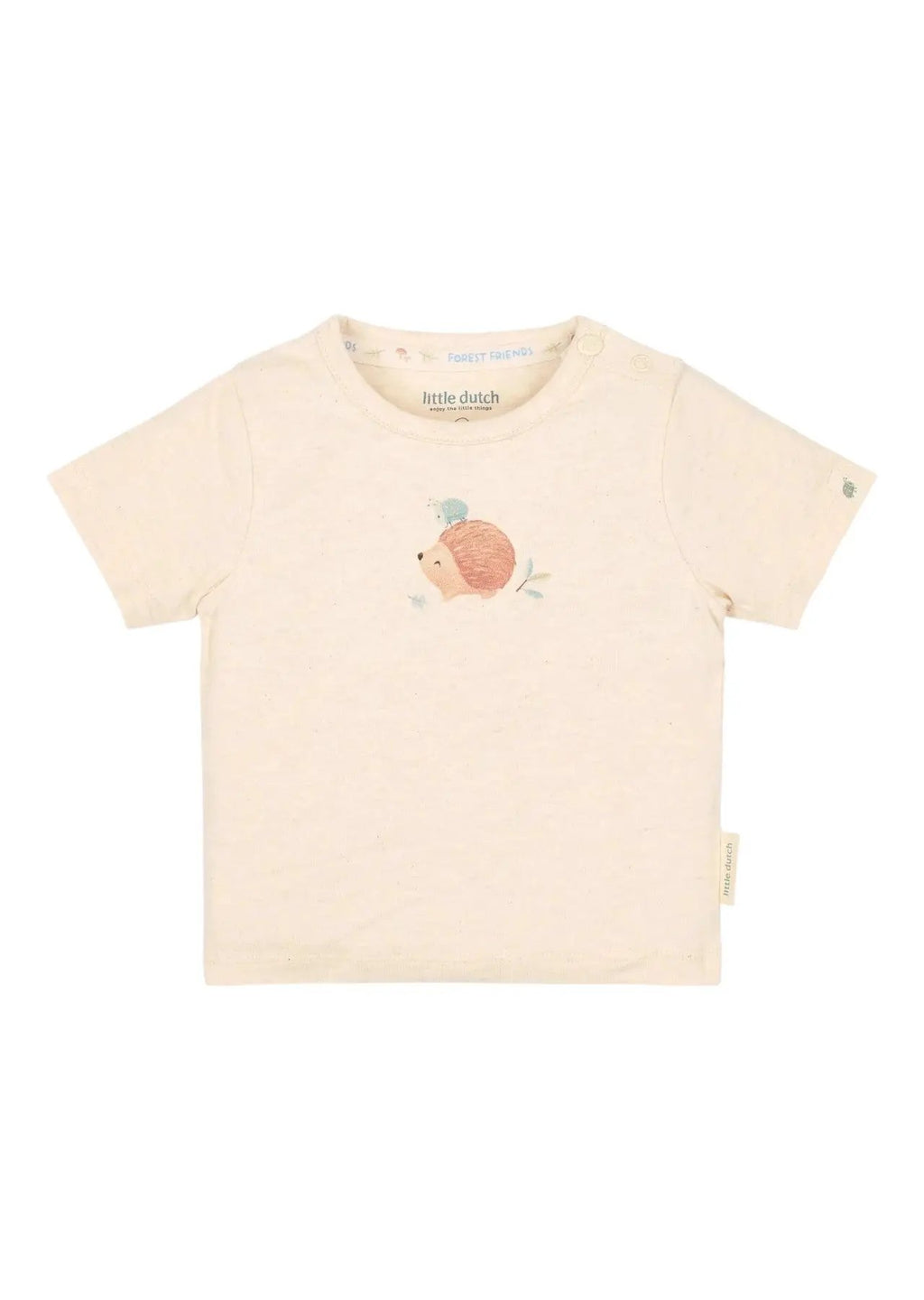 T-shirt Bimbo Avorio CL26021302 by LITTLE DUTCH